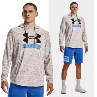 Bluza fitness męska UNDER ARMOUR Rival Terry z kapturem - Bluzy męskie - miniaturka - grafika 1
