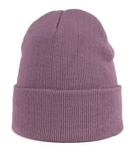 Czapka Zimowa Damska Męska Beanie Podwijana Uniwersalna Casualowa Jesienna - Czapki damskie - miniaturka - grafika 1