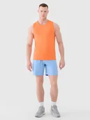 Spodenki męskie - 4F Spodenki treningowe szybkoschnące męskie - niebieskie XXL - miniaturka - grafika 1