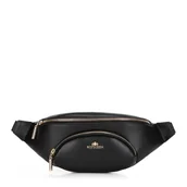 Nerki - Damska nerka ze skóry naturalnej czarna - miniaturka - grafika 1