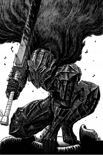 Plakat Anime Manga Berserk b_061 A1+ (custom)