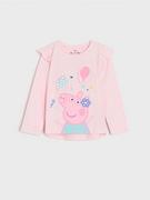 Koszulki dla dziewczynek - Sinsay - Koszulka Świnka Peppa - różowy - miniaturka - grafika 1