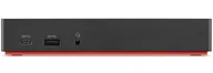 Stacje dokujące i replikatory portów - Lenovo 40AS0090SA stacja dokująca Przewodowa USB 3.2 Gen 1 (3.1 Gen 1) Type-C Czarny 40AS0090SA - miniaturka - grafika 1