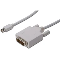Kable komputerowe i do monitorów - Assmann Kabel DisplayPort 1.1a mini DP-DVI TypA MM3 m AK-340305-030-W - miniaturka - grafika 1