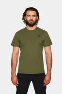 Koszulki sportowe męskie - Koszulka męska T-shirt Alpinus Paldarok khaki - miniaturka - grafika 1