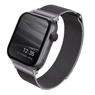 Uniq Bransoleta Dante do Apple Watch graphite - Akcesoria do zegarków - miniaturka - grafika 1