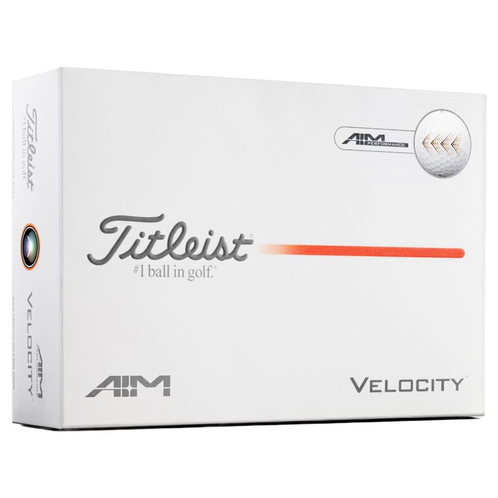 Piłki golfowe Titleist White AIM
