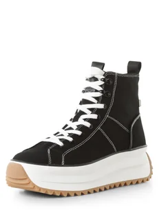 Tamaris - Tenisówki damskie, czarny - Trampki damskie - miniaturka - grafika 1