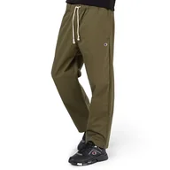 Spodnie sportowe męskie - Spodnie Champion Straight Leg Cropped Woven 216544-GS556 - zielone - miniaturka - grafika 1
