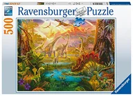 Pozostałe książki - Ravensburger Puzzle - Im Dinoland - 500 Teile - miniaturka - grafika 1