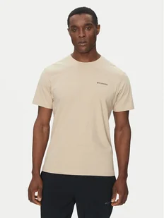 Columbia T-Shirt Barton Springs™ 2058331 Beżowy Regular Fit - Koszulki męskie - miniaturka - grafika 1