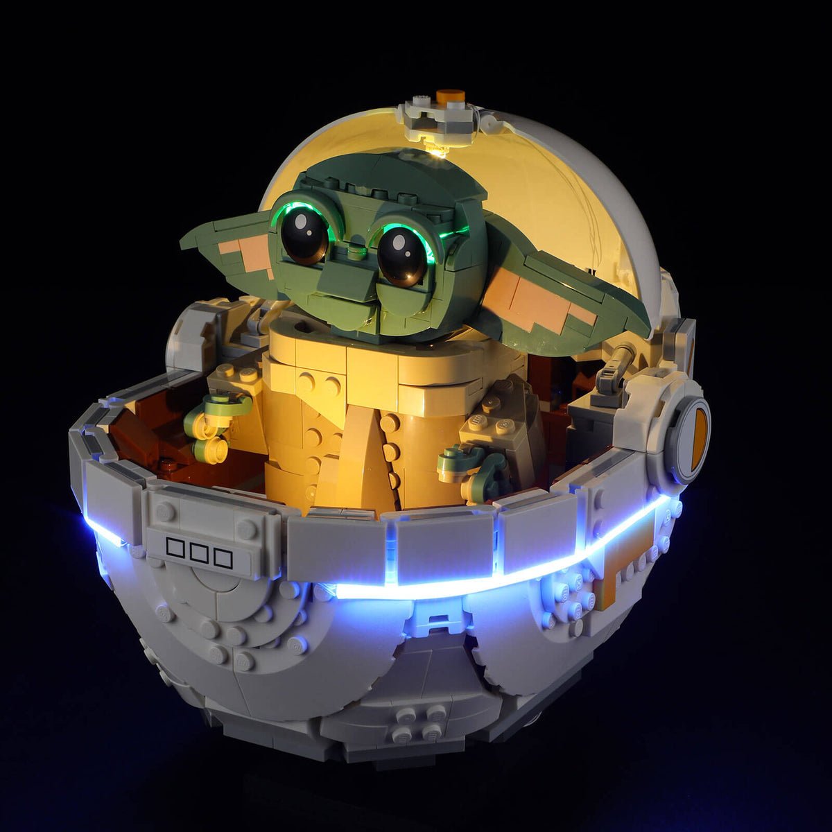 Zestaw oświetlenia do LEGO Star Wars Grogu w wózku 75403