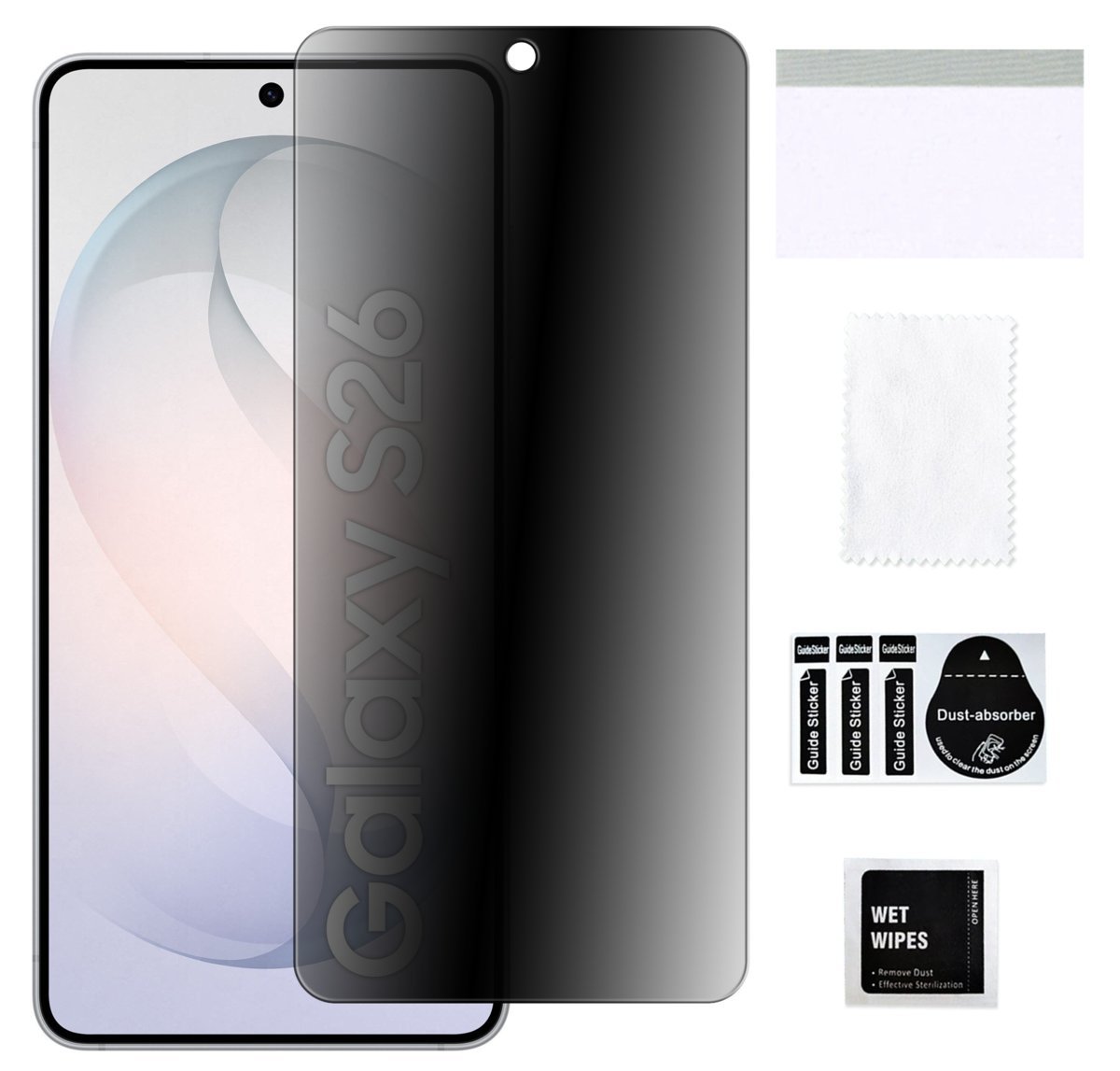 Szkło hybrydowe prywatyzujące do SAMSUNG GALAXY S26 ochrona na ekran 9H