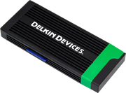 Akcesoria fotograficzne - Czytnik kart DELKIN SD UHS II i CFexpress B - miniaturka - grafika 1