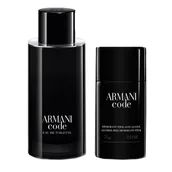 Zestawy perfum męskich - SET GIORGIO ARMANI Code pour Homme EDT spray 125ml + DEO stick 75g - miniaturka - grafika 1