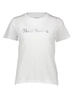 Koszulki i topy damskie - Pepe Jeans Koszulka w kolorze białym - miniaturka - grafika 1