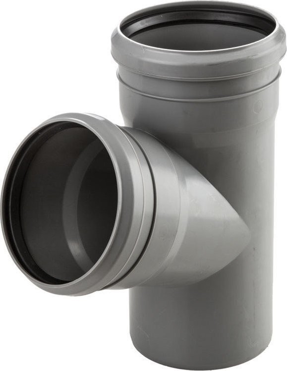 Wavin Trójnik HT/PP 40x40x40/67 popiel sanitarny