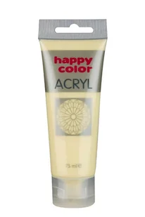 Happy Color Farba akrylowa 75ml jasnożółty limonkowy - Przybory szkolne - miniaturka - grafika 2