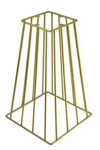 Noga metalowa, złota do stołu 60 cm, pręt 8mm - Meble modułowe i akcesoria - miniaturka - grafika 1