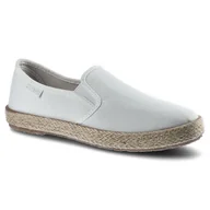 Espadryle damskie - Białe Espadryle Big Star Modne Wiosenne Buty Damskie - miniaturka - grafika 1