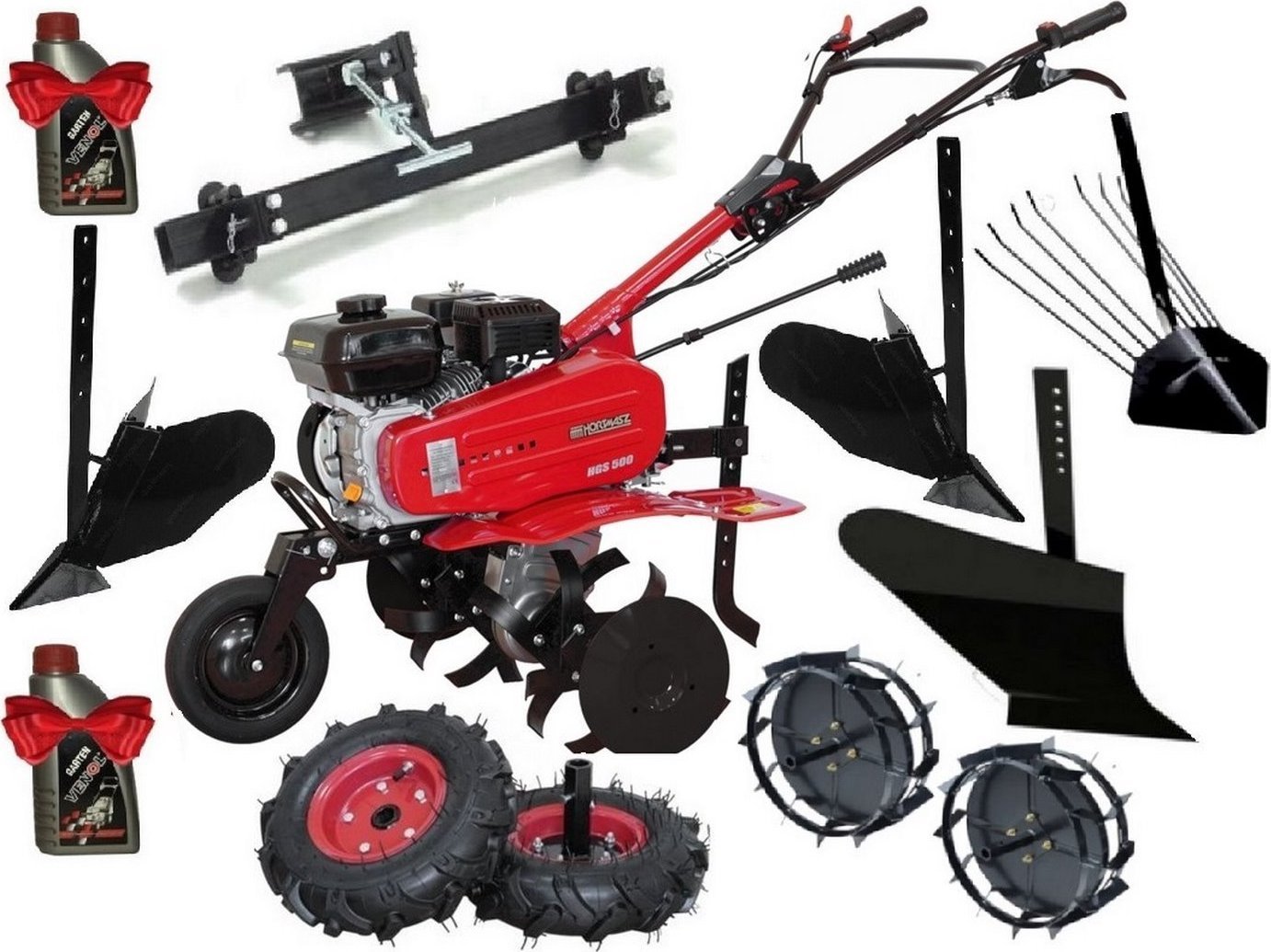 Hortmasz HGS 500 HORTMASZ Spalinowa + 11-elementowy zestaw akcesoriów