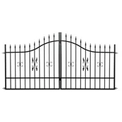 Akcesoria do ogrodzeń - Brama dwuskrzydłowa Tytus 3,5 m - miniaturka - grafika 1