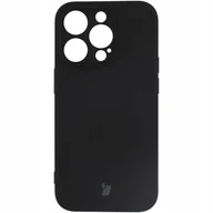 Etui i futerały do telefonów - Bizon Etui Case Silicone do iPhone 14 Pro czarne - miniaturka - grafika 1