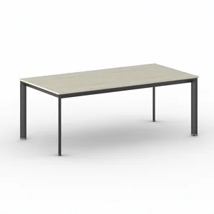 B2B Partner Stół konferencyjny INFINITY 2000 x 1000 x 740 mm, dąb naturalny 499545 - Stoły i stoliki do biura - miniaturka - grafika 1