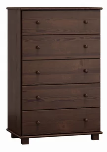 Komoda sosnowa drewniana nr11 g42 orzech - Komody - miniaturka - grafika 1