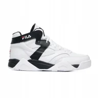Buty sportowe męskie - Buty Fila M-squad mid, wysokie męskie czarno-białe FFM0212-13036 43 - miniaturka - grafika 1