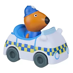 Świnka Peppa, Mini samochodziki, Radiowóz - Figurki dla dzieci - miniaturka - grafika 1