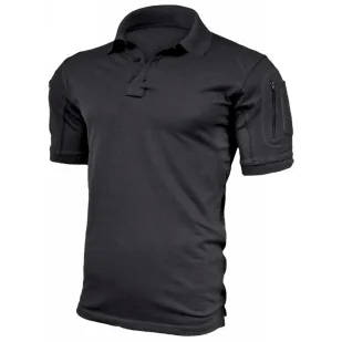 Texar - Koszulka Polo Elite Pro - Czarna  3XL - Odzież taktyczna i umundurowanie - miniaturka - grafika 1