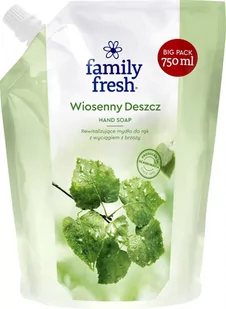 Soraya Family Fresh Mydło do rąk Wiosenny Deszcz Zapas 750 ml - Mydła - miniaturka - grafika 1