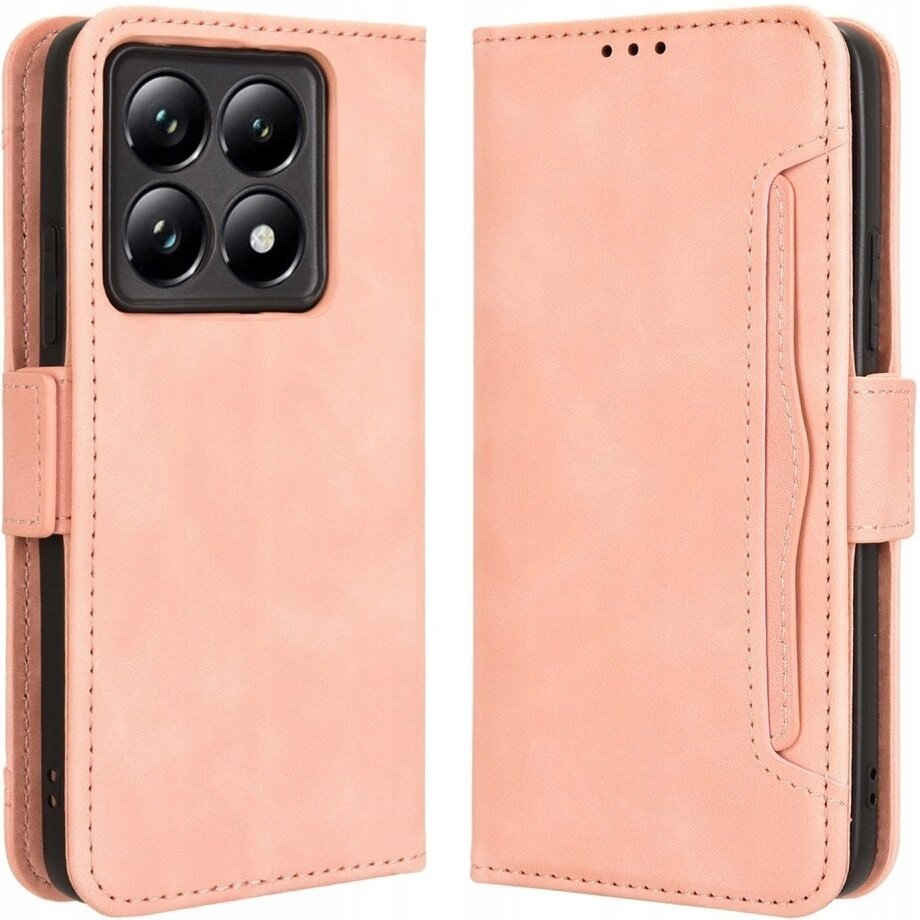 Etui Z Klapką Do Xiaomi 14T Pokrowiec Obudowa Case Portfel Eko Skóra