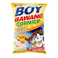 Chipsy - Prażona kukurydza o smaku czosnkowym Cornick Garlick Flavor Boy Bawang 90g - miniaturka - grafika 1
