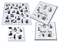 Folia, papier śniadaniowy, serwetki - Hanipol Serwetki papierowe 20szt Koci świat CARMANI 026-0107 [E-60885] - miniaturka - grafika 1