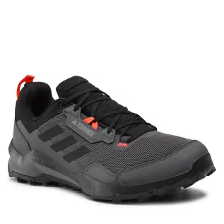 Baleriny - Buty adidas - Terrex AX4 FZ3280  Grey Six / Solar Red / Carbon - grafika 1