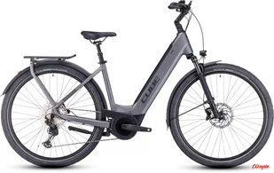 Rower elektryczny Cube Touring Hybrid EXC 500 Easy Entry grey´n´metal 2023 - Rowery elektryczne - miniaturka - grafika 1