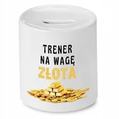 Skarbonki - Dla Pracownika Skarbonka na Urodziny na Prezent z Nadrukiem ze Zdjęciem + Opakowanie na prezent (wzór 02) - miniaturka - grafika 1