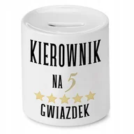 Skarbonki - Dla Przewoźnika Skarbonka na Urodziny Na Prezent z Nadrukiem ze Zdjęciem + Opakowanie na prezent (wzór 04) - miniaturka - grafika 1