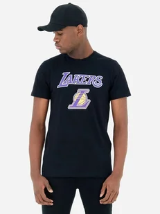 T-shirt męski bawełniany New Era NBA Team Lakers 60416756 L Czarny (0197214896915). T-shirty męskie - Koszulki męskie - miniaturka - grafika 1