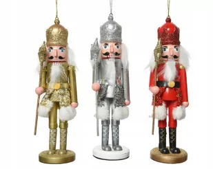 Zawieszka Choinkowa Dziadek Do Orzechów 17 Cm - Bombki - miniaturka - grafika 1