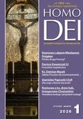 Religia i religioznawstwo - Homo Dei styczeń-marzec 1/2026 - miniaturka - grafika 1