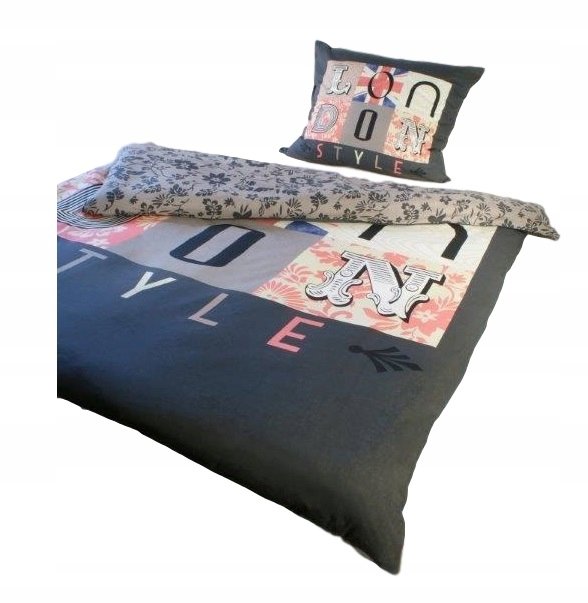 pościel młodzieżowa bawełniana 160x200 London Style