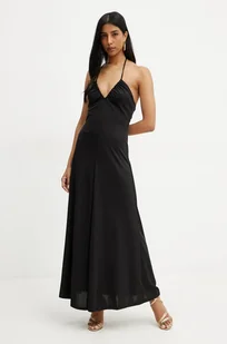 Silvian Heach sukienka MADEV kolor czarny maxi rozkloszowana GPP25330VE - Sukienki - miniaturka - grafika 1