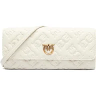 Portfele - Pinko Skórzana kopertówka/portfel LOVE TINY BIRDS - miniaturka - grafika 1