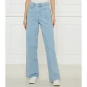 Spodnie damskie - Calvin Klein Jeansy | Relaxed fit - miniaturka - grafika 1