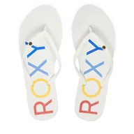 Klapki i japonki damskie - Japonki Roxy ARJL100876 Biały - miniaturka - grafika 1