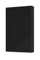 Szafki łazienkowe - Elita FOR ALL Szafka wisząca 50 2D Czarny połysk 12,6) BLACK HG 168308 - miniaturka - grafika 1