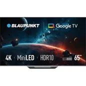 Telewizory - BLAUPUNKT 65MCG8000S 65" MINILED 4K 144Hz Google TV Dolby Atmos Dolby Vision HDMI 2.1 - miniaturka - grafika 1
